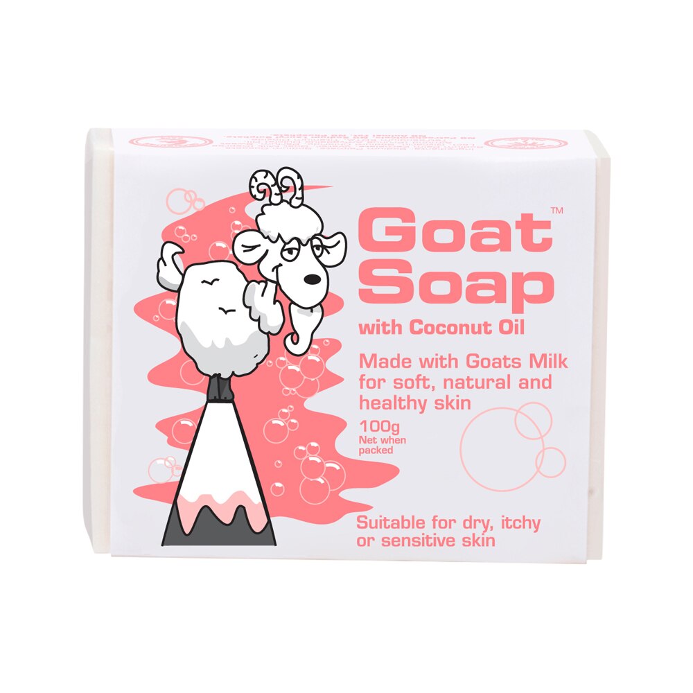 Goat Soap Aust Soap Bar Coconut 100g