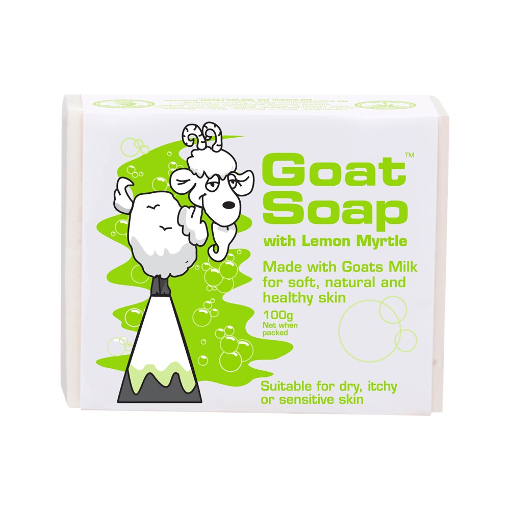 Goat Soap Aust Soap Bar Lemon Myrtle 100g