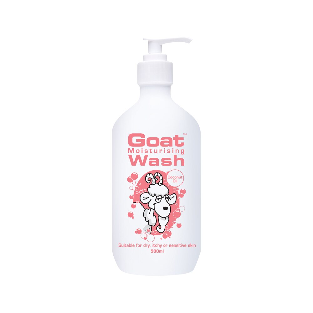 Goat Soap Aust Wash Coconut 500ml