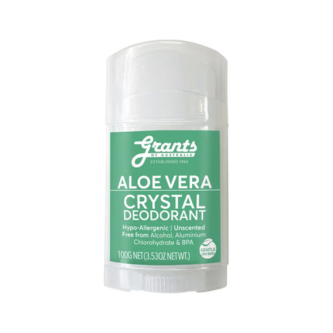 Grants Deodorant Crystal Stick Aloe Vera 100g