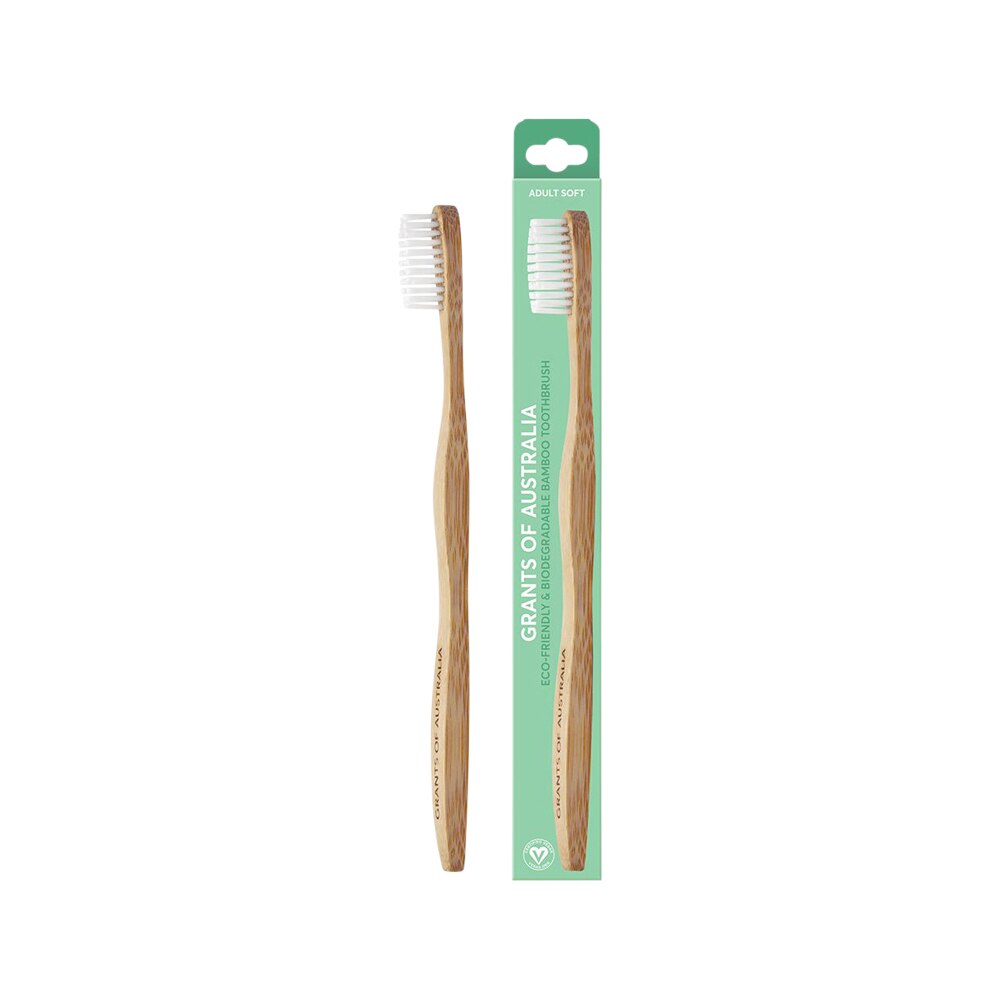 Grants Toothbrush Bamboo Adult Soft