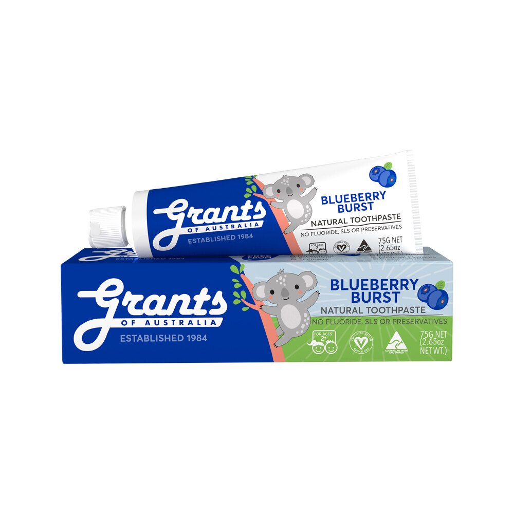 Grants Toothpaste Kids Blueberry Burst 75g