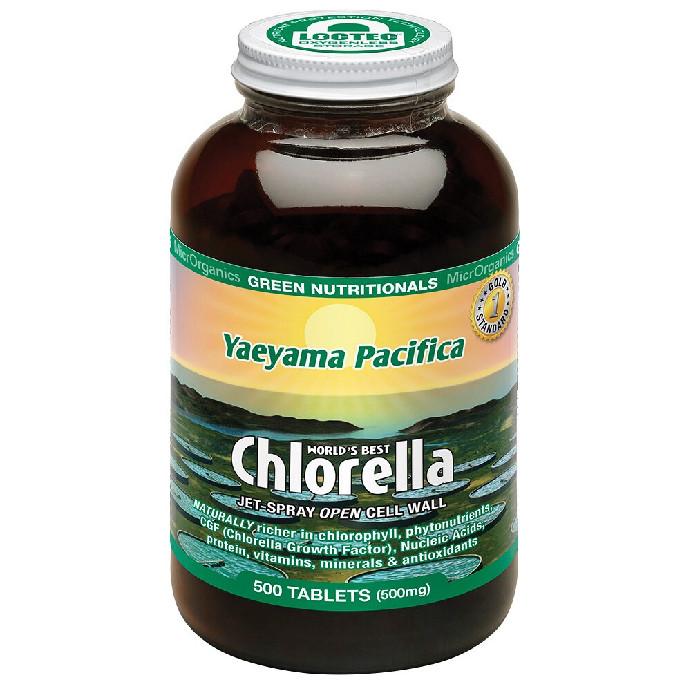 Green Nutritionals Chlorella Yaeyama Pacifica 500t