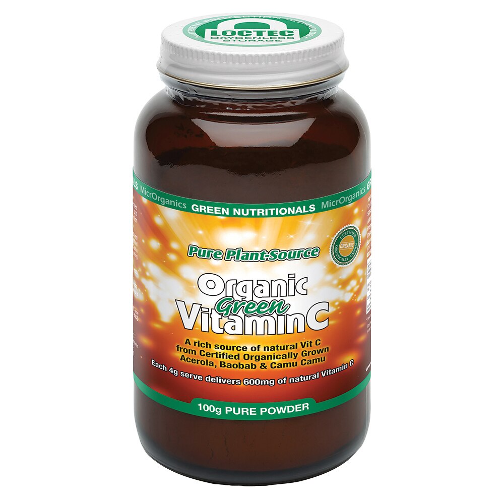 Green Nutritionals Org Green Vitamin C Powder 100g