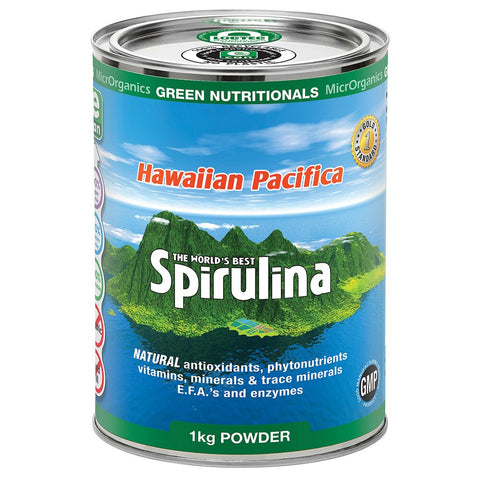 Green Nutritionals Spirulina Hawaiian Pacifica Powder 1kg