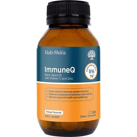 ImmuneQ Organic Black Seed Tablets 120 Tabs