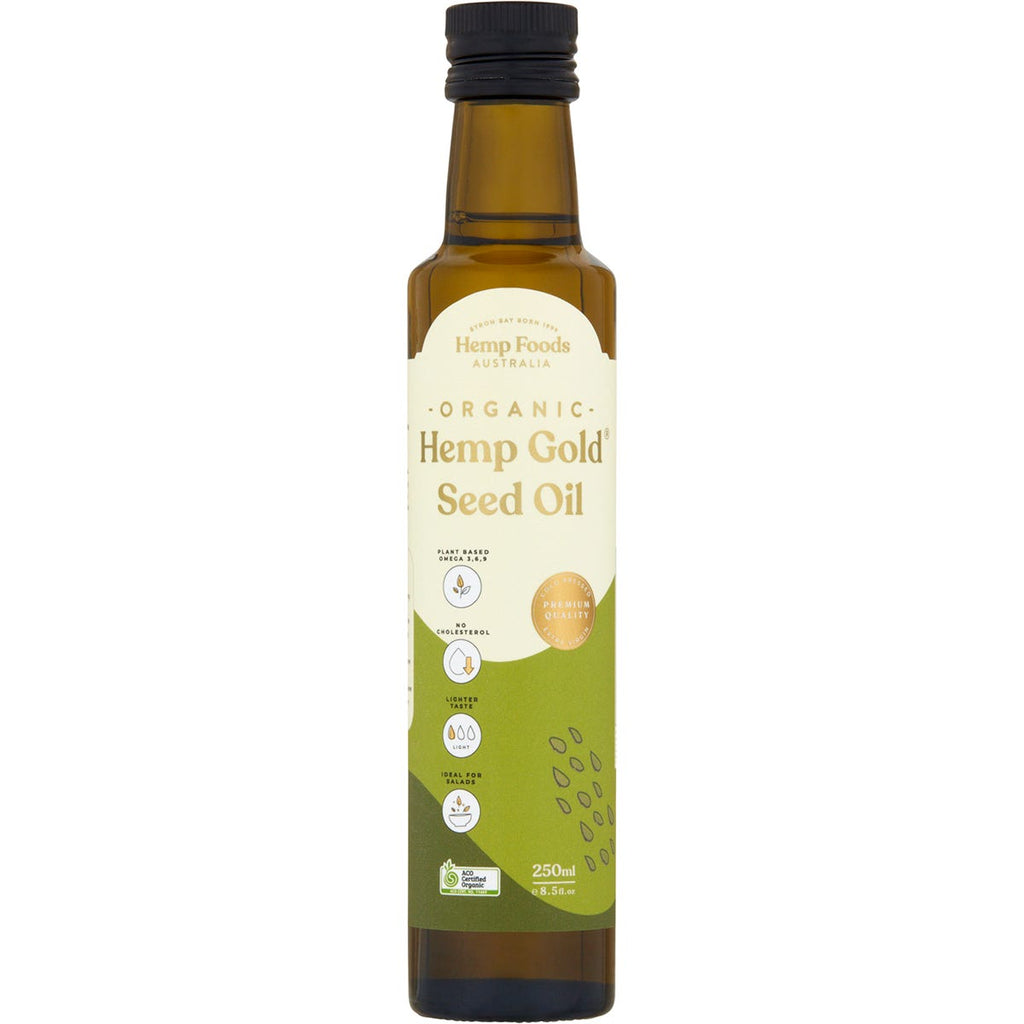 Organic Hemp Gold Seed Oil 6x250ml