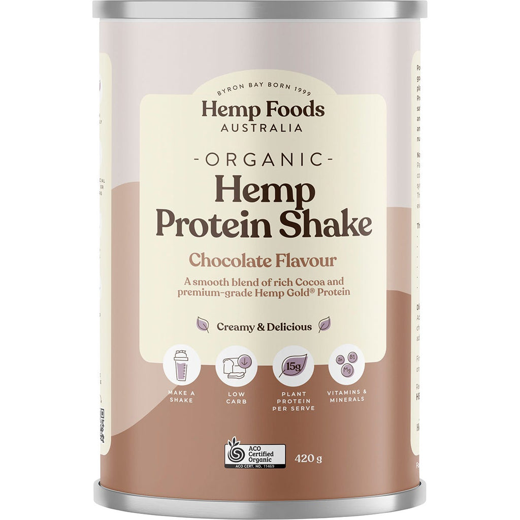 Organic Hemp Protein Shake Chocolate 420g