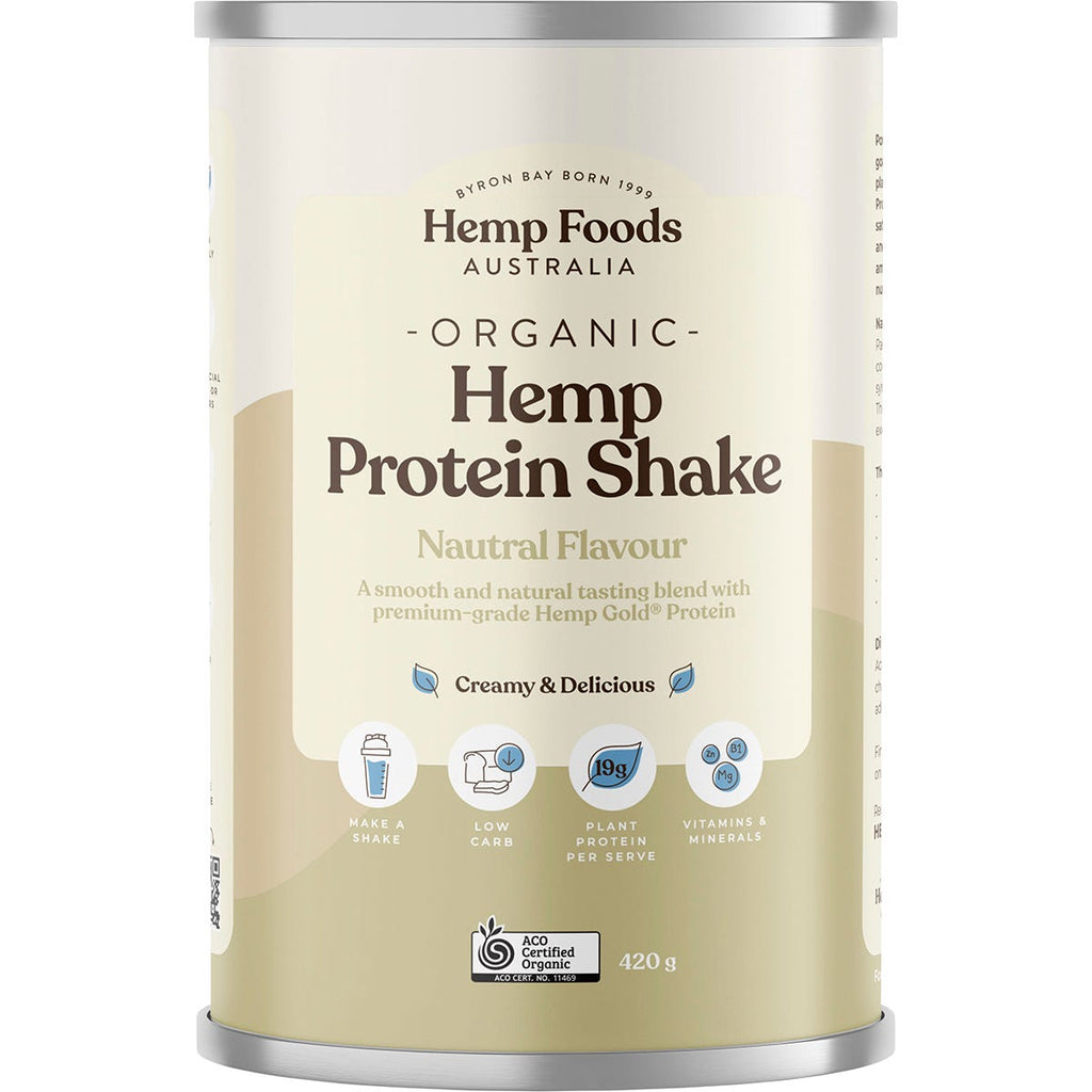 Organic Hemp Protein Shake Natural 420g