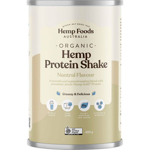 Organic Hemp Protein Shake Natural 420g