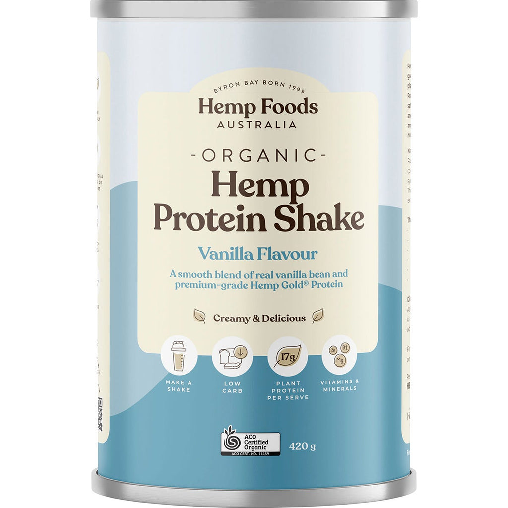 Organic Hemp Protein Shake Vanilla 420g