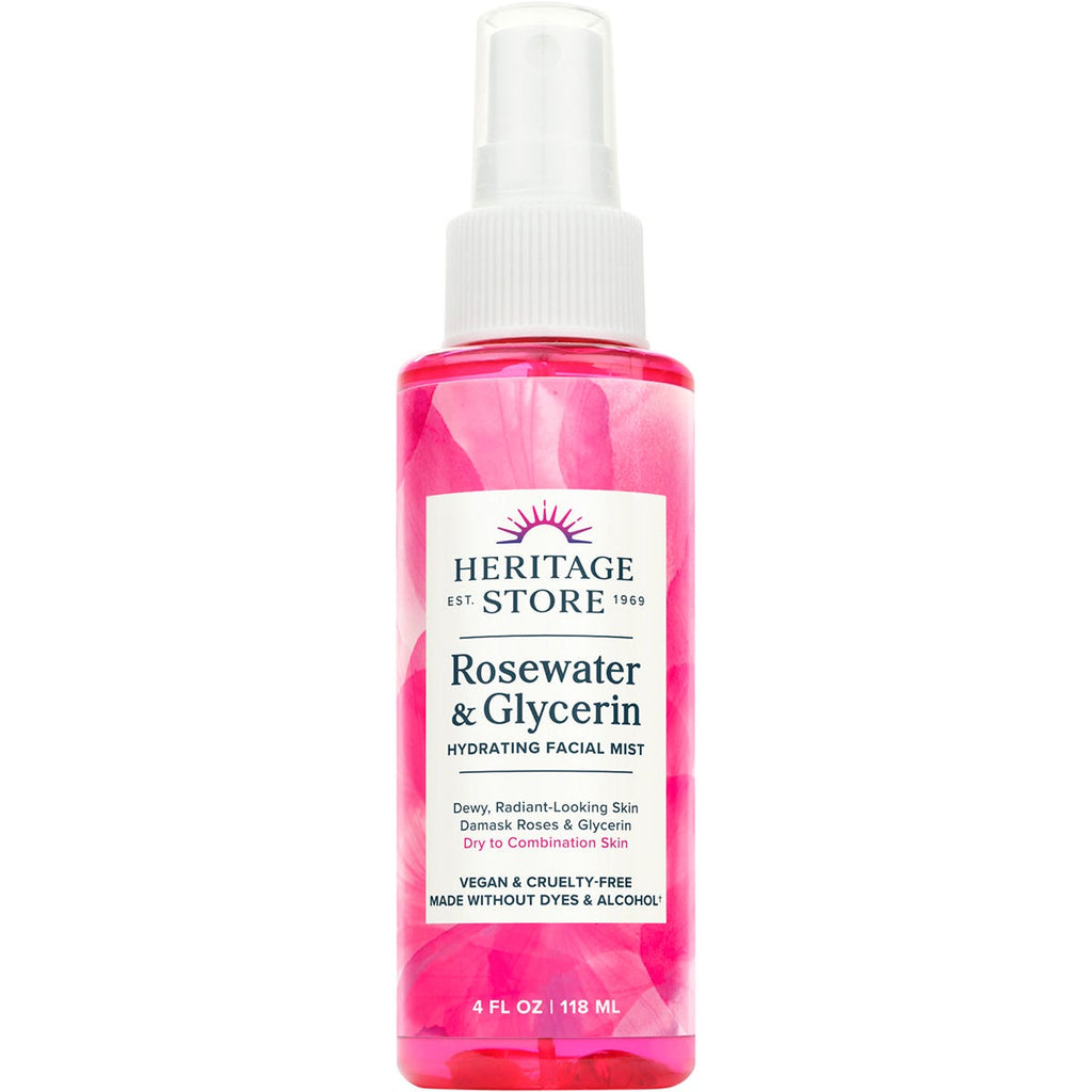 Rosewater & Glycerin Hydrating Facial Mist 118ml