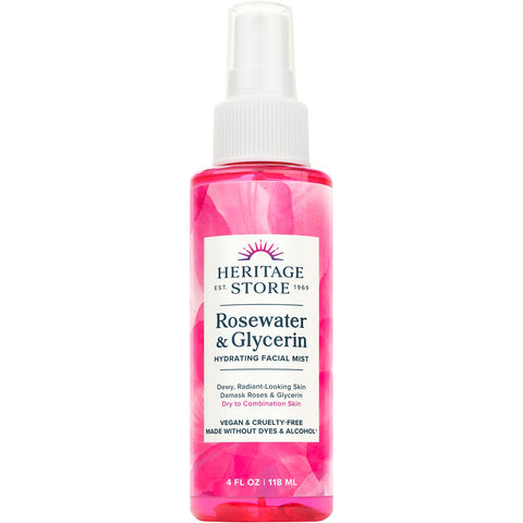 Rosewater & Glycerin Hydrating Facial Mist 118ml