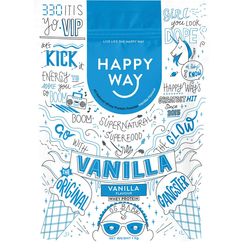 Whey Protein Powder Vanilla 1kg