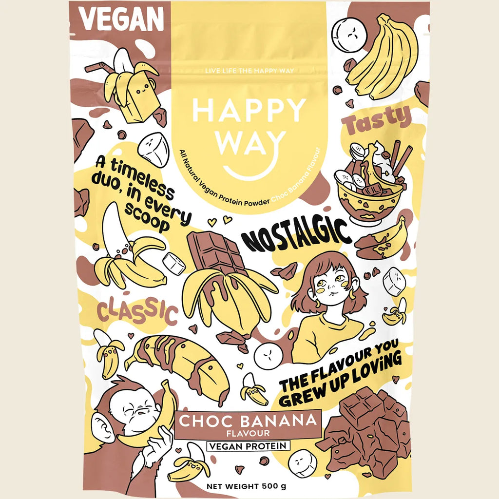 Vegan Protein Powder Choc Banana 500g