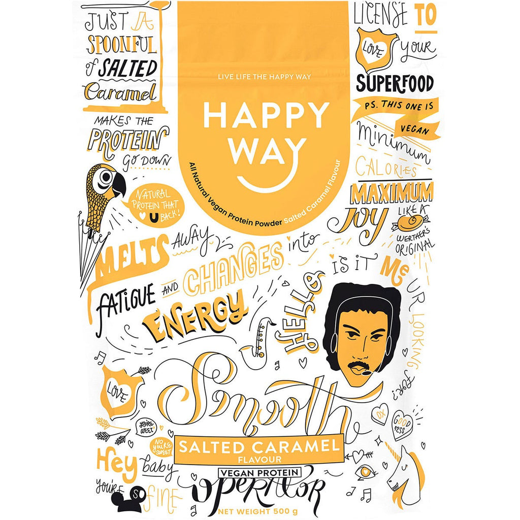 Vegan Protein Powder Salted Caramel 500g