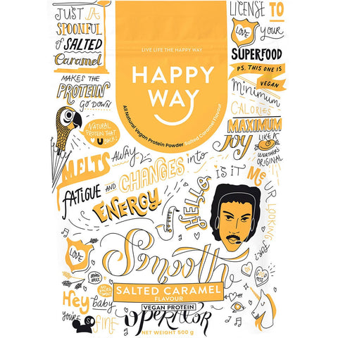 Vegan Protein Powder Salted Caramel 500g