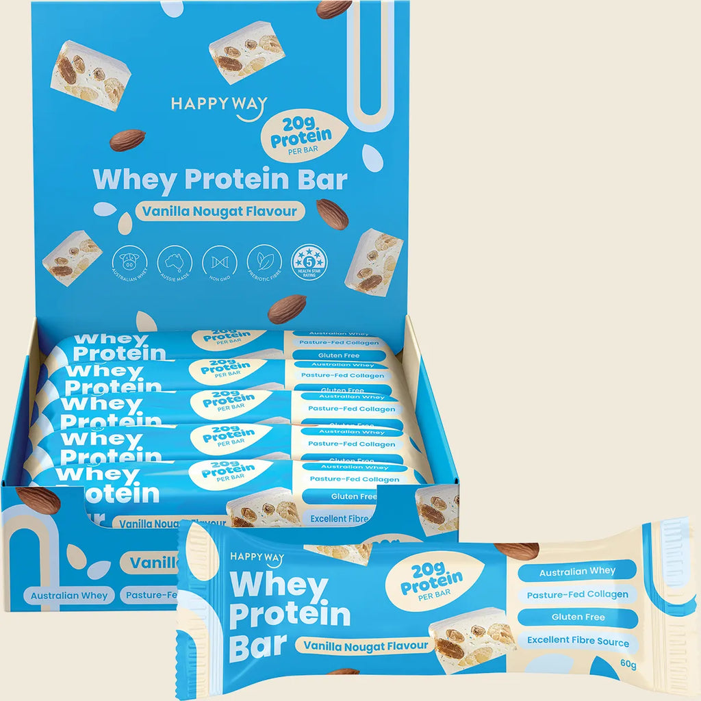 Whey Protein Bar Vanilla Nougat 10x60g