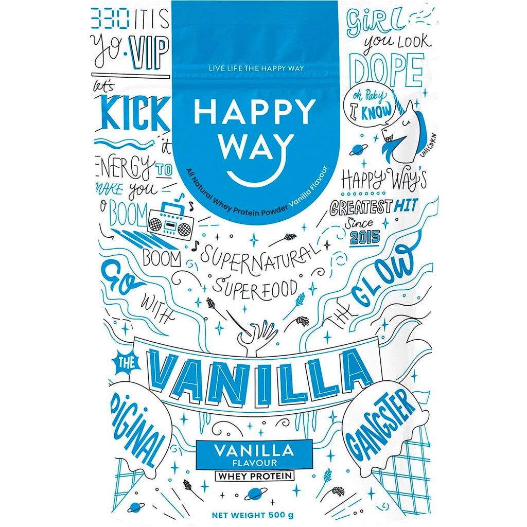 Whey Protein Powder Vanilla 500g