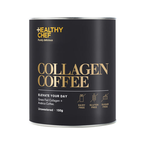 Healthy Chef Collagen Coffee Unsweetened 150g