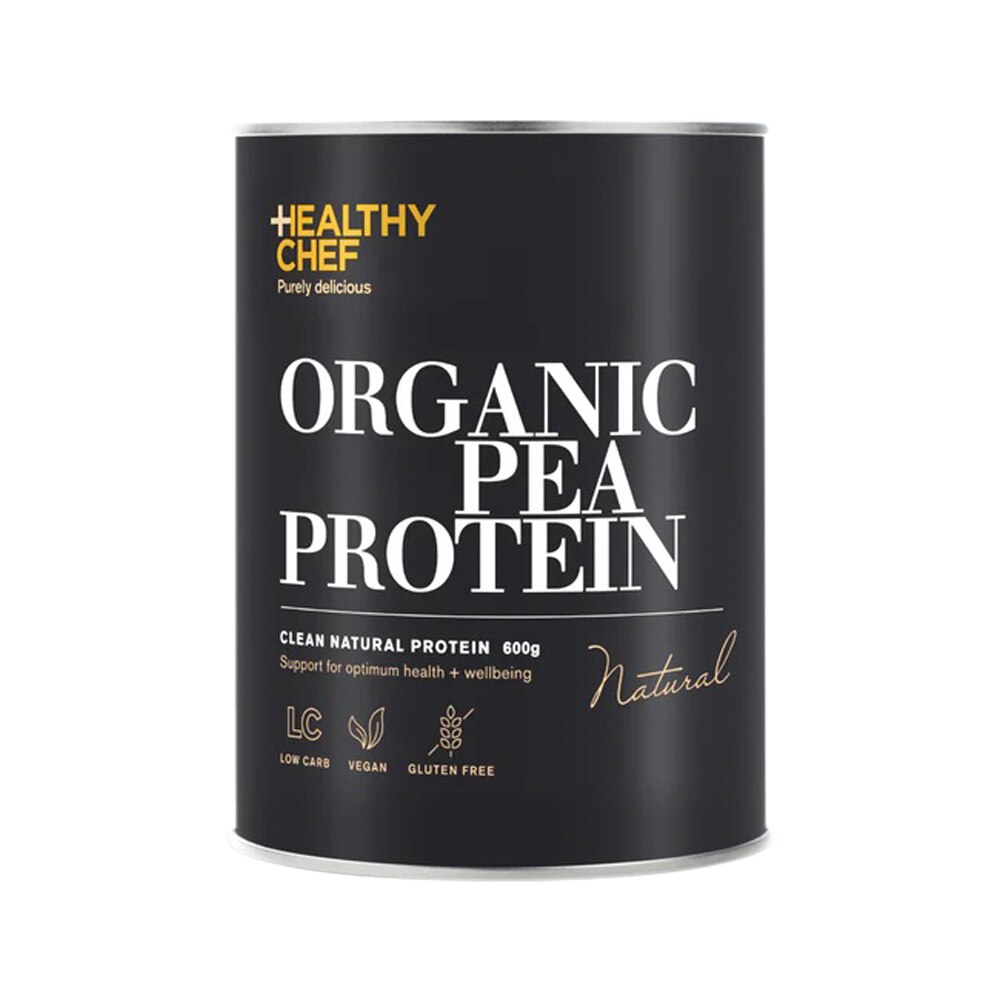 Healthy Chef Org Pea Protein Natural 600g