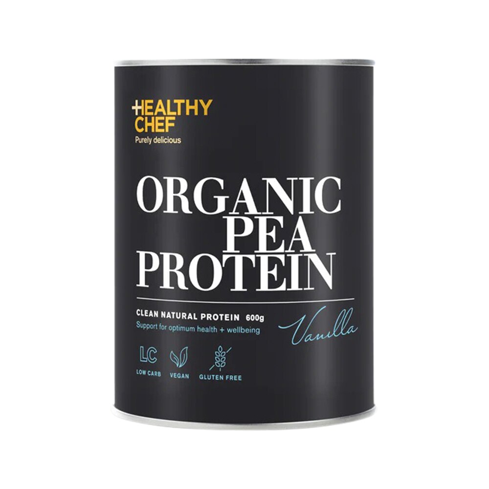 Healthy Chef Org Pea Protein Vanilla 600g