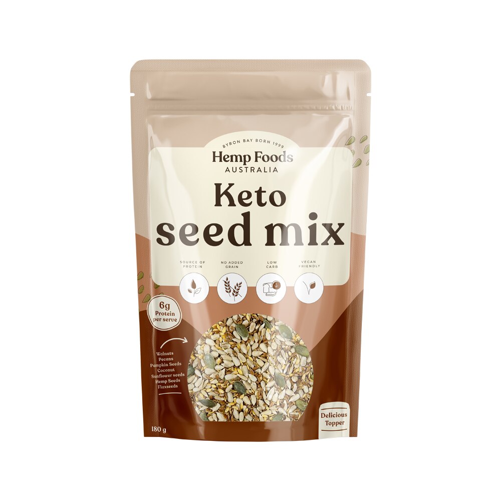 Hemp Foods Aust Seed Mix Keto 180g