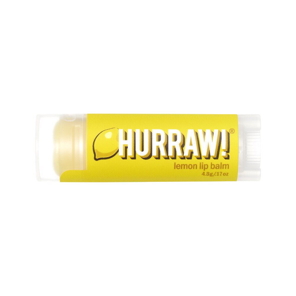 Hurraw! Org Lip Balm Lemon 4.8g