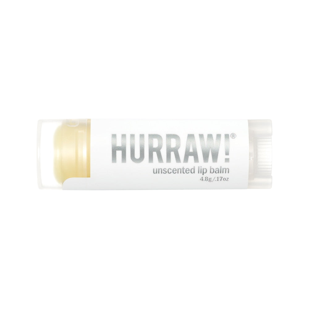 Hurraw! Org Lip Balm Unscented 4.8g