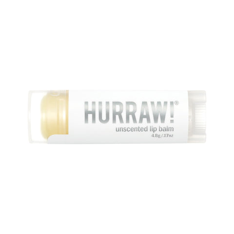 Hurraw! Org Lip Balm Unscented 4.8g