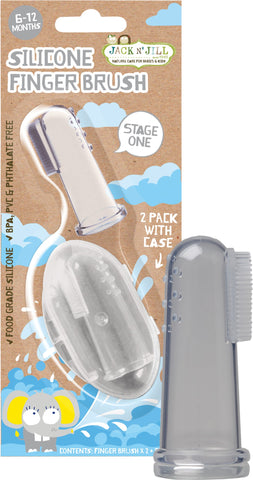 Silicone Fingerbrush 8x2pk