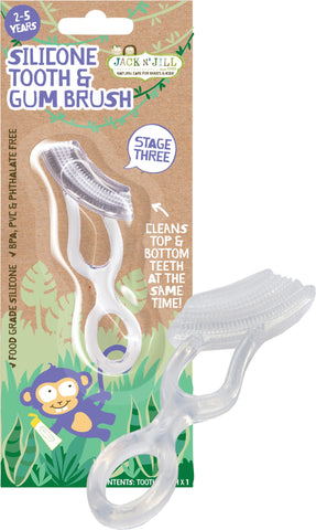 Silicone Tooth & Gum Brush x8