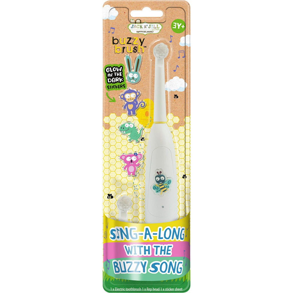 Electric Musical Toothbrush Buzzy Brush 3 Years + x8