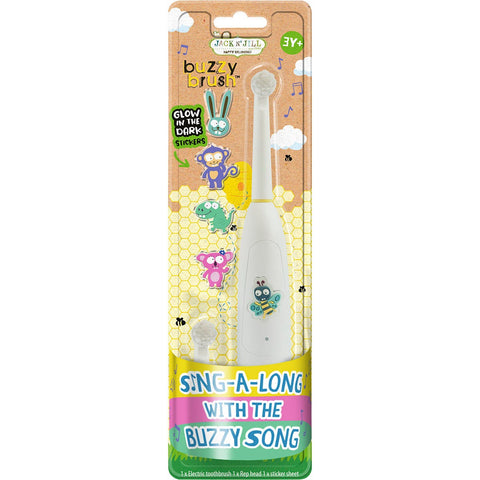 Electric Musical Toothbrush Buzzy Brush 3 Years + x8