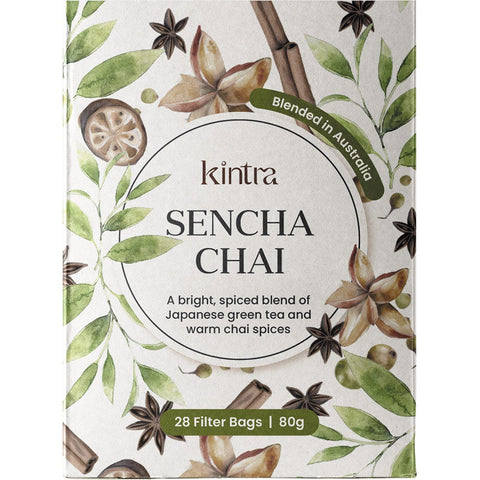 Herbal Tea Bags Sencha Chai 28pk