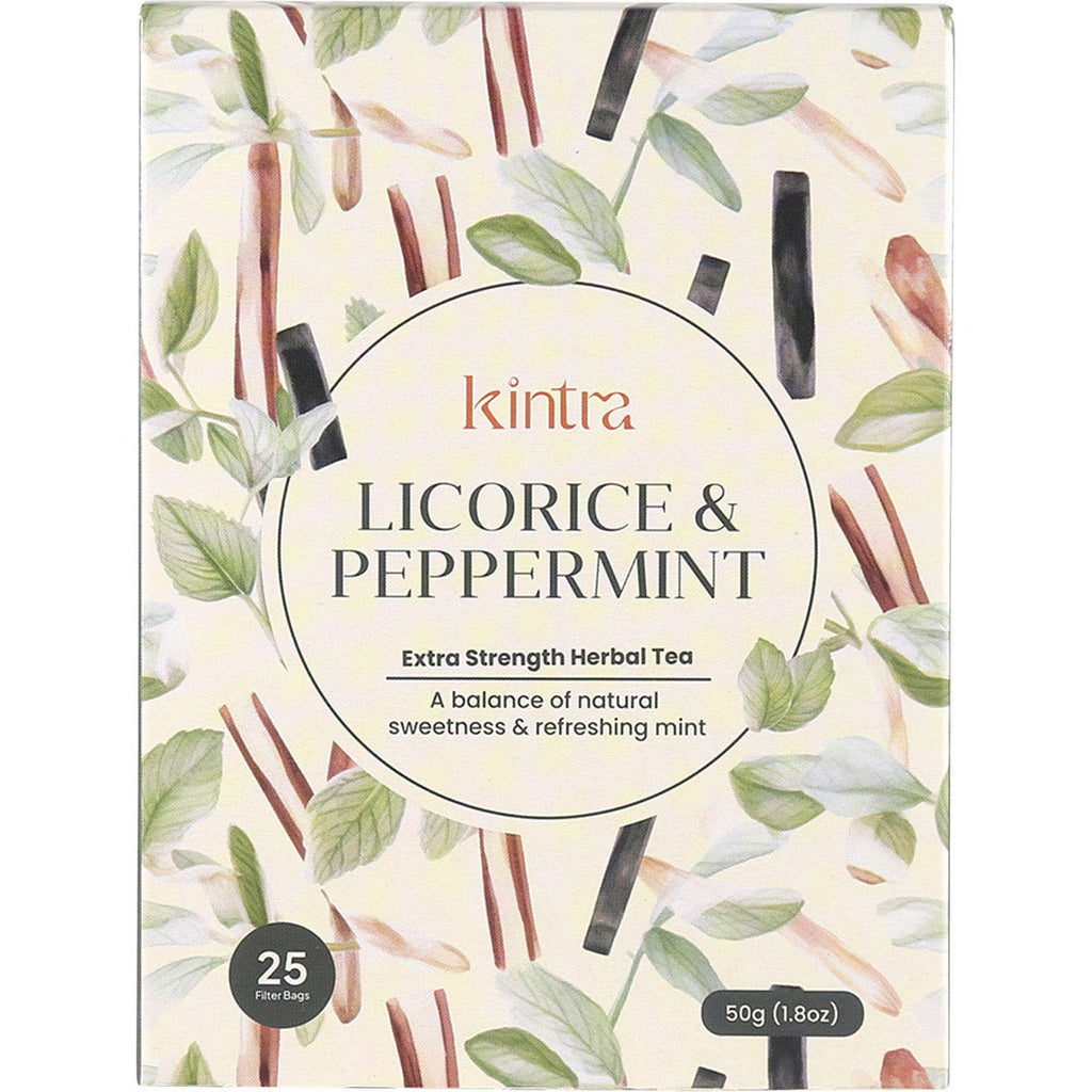 Herbal Tea Bags Licorice & Peppermint Tea 25pk
