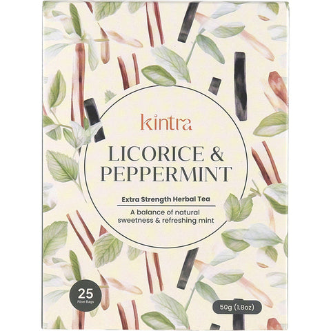 Herbal Tea Bags Licorice & Peppermint Tea 25pk