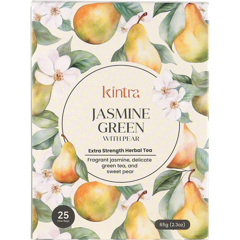 Herbal Tea Bags Jasmine Green with Pear 25pk