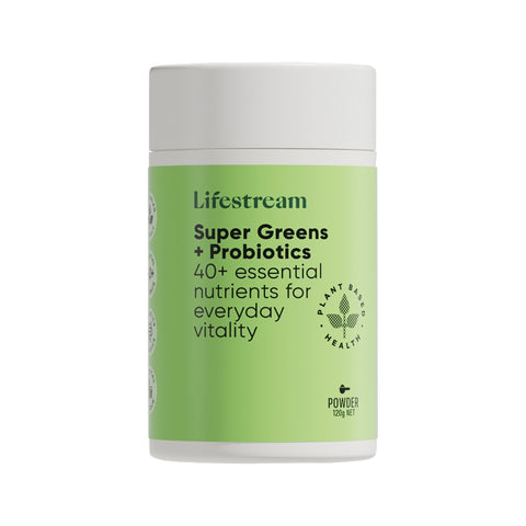 Lifestream Super Greens Plus Probiotics 120g