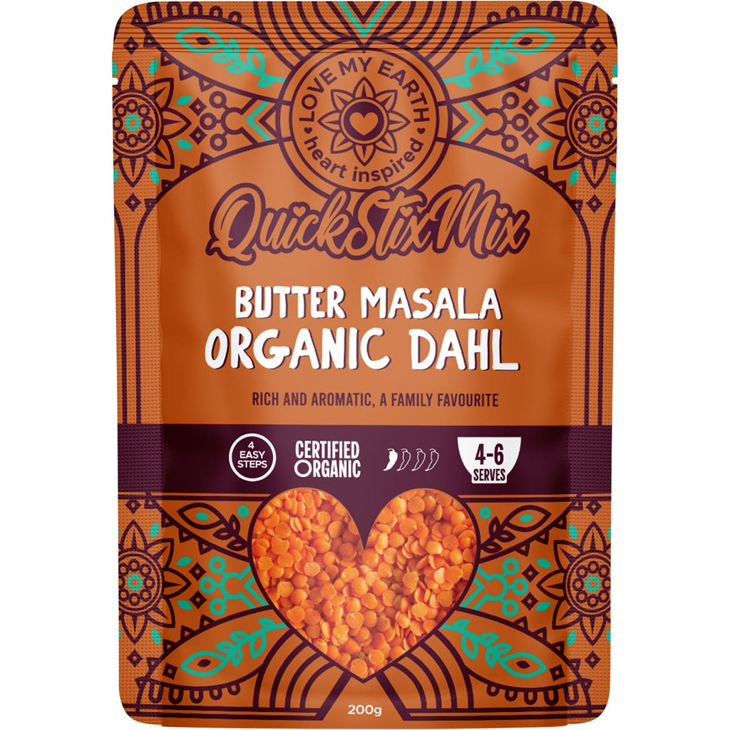 Quick Stix Mix Organic Dahl Butter Masala 200g