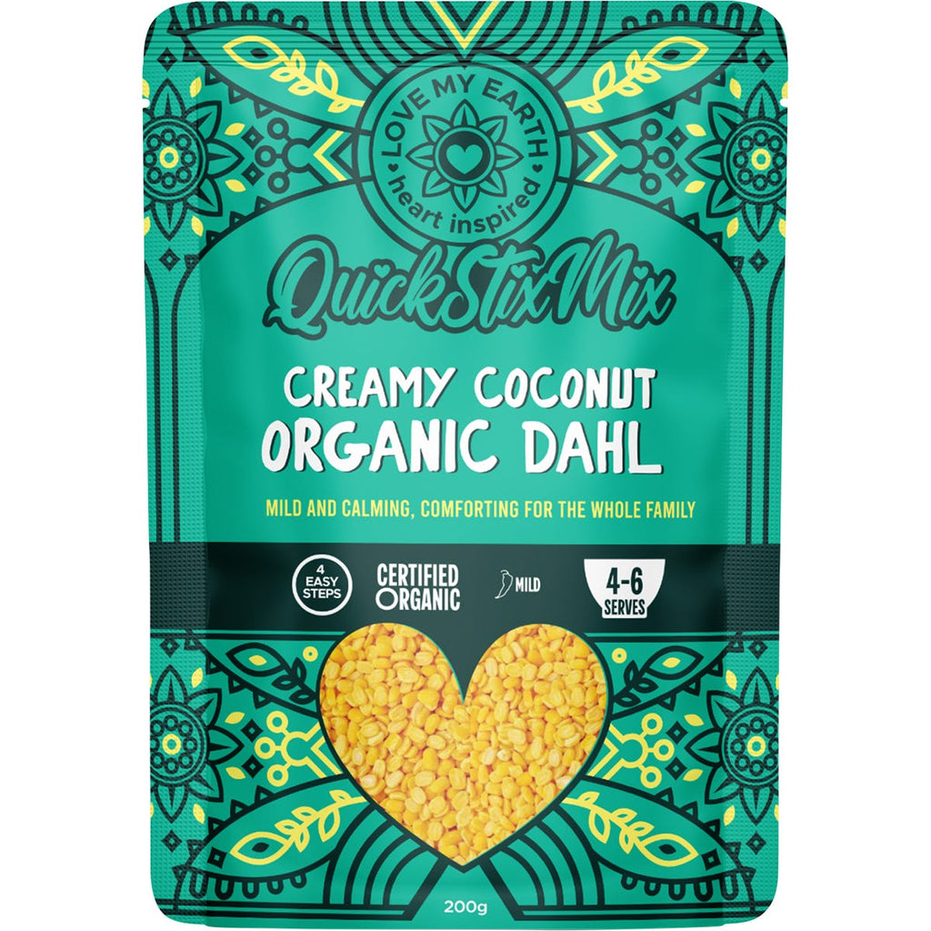 Quick Stix Mix Organic Dahl Creamy Coconut 200g