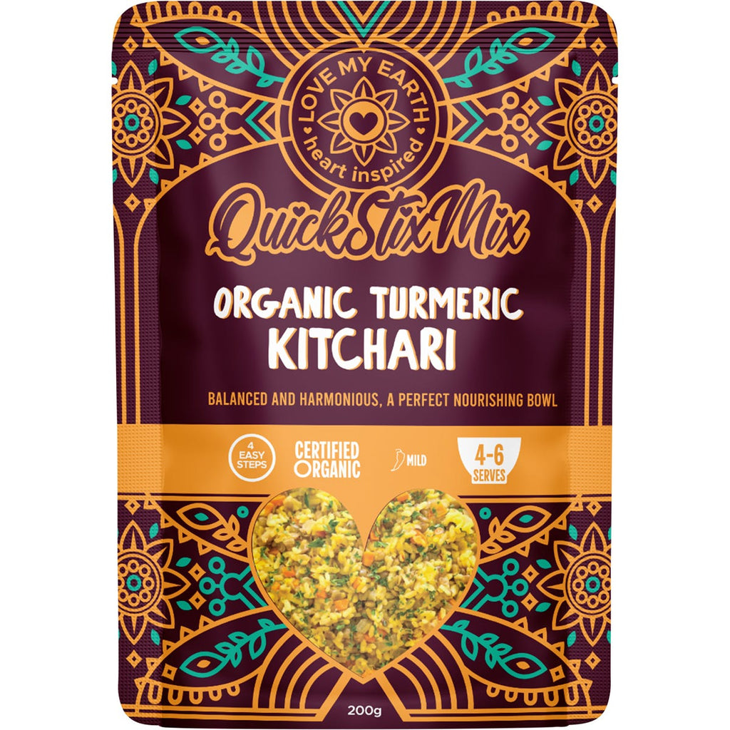 Quick Stix Mix Organic Turmeric Kitchari 200g