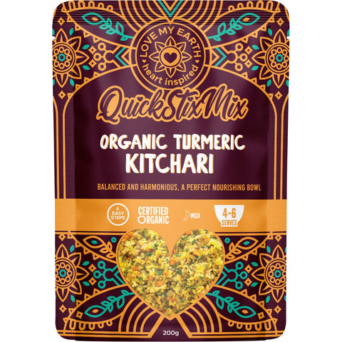 Quick Stix Mix Organic Turmeric Kitchari 200g