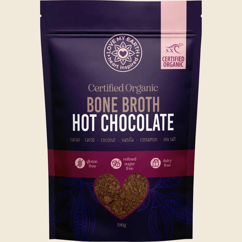 Organic Bone Broth Hot Chocolate 196g