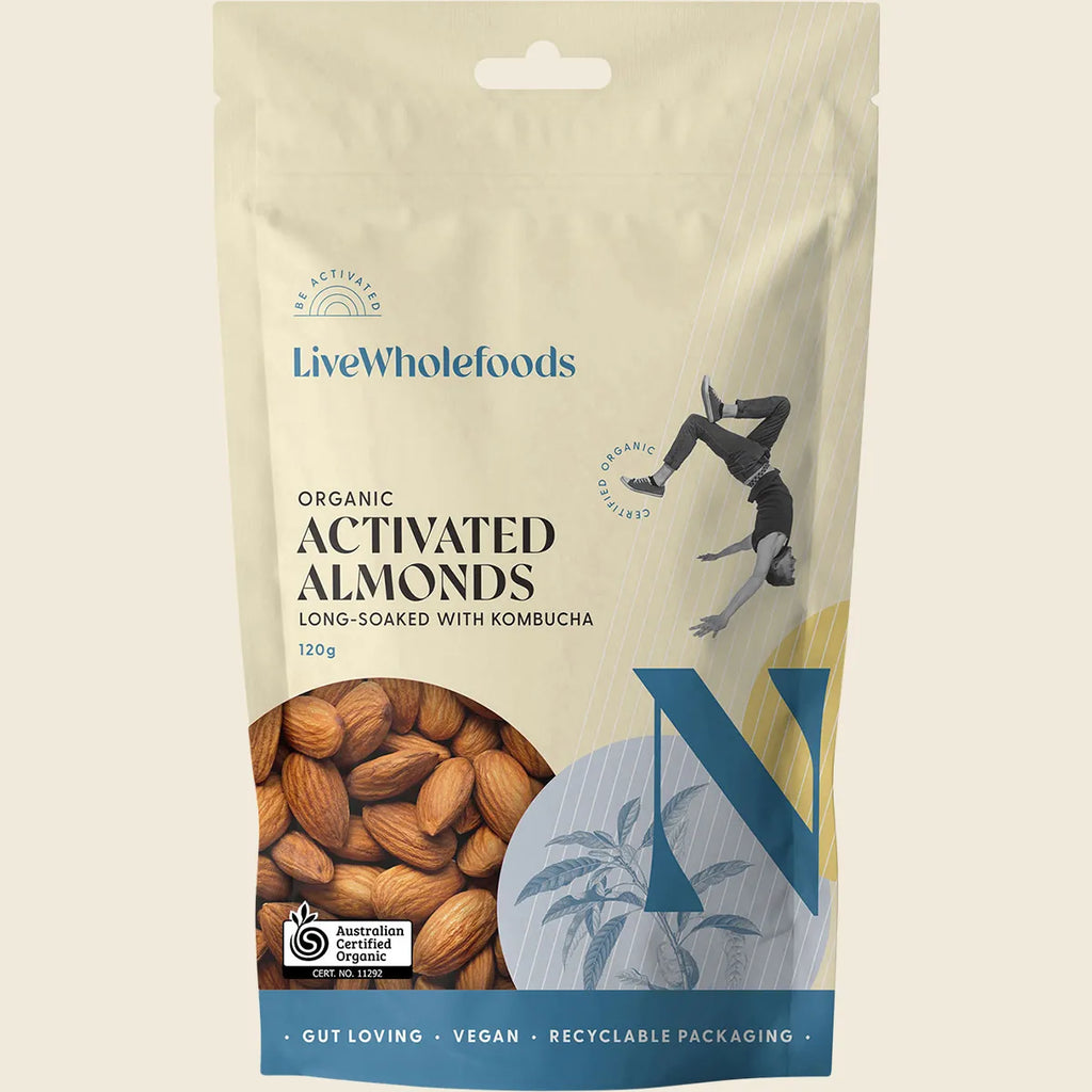 Organic Activated Almonds 120g
