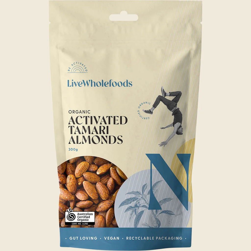 Organic Activated Tamari Almonds 300g