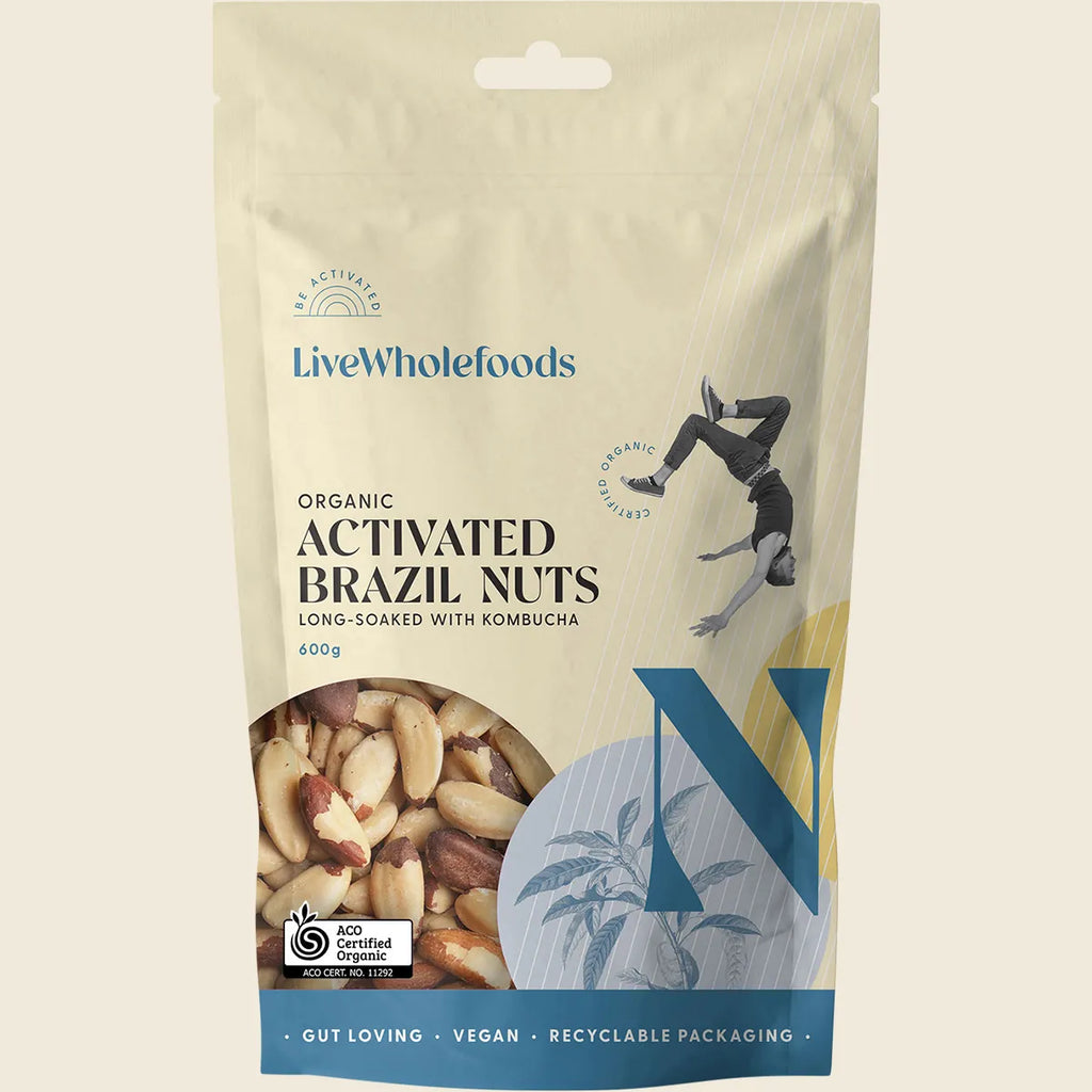 Organic Activated Brazil Nuts 600g