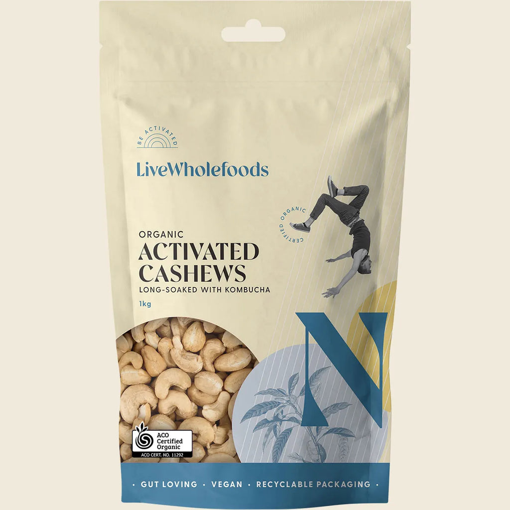 Organic Activated Cashews 1kg