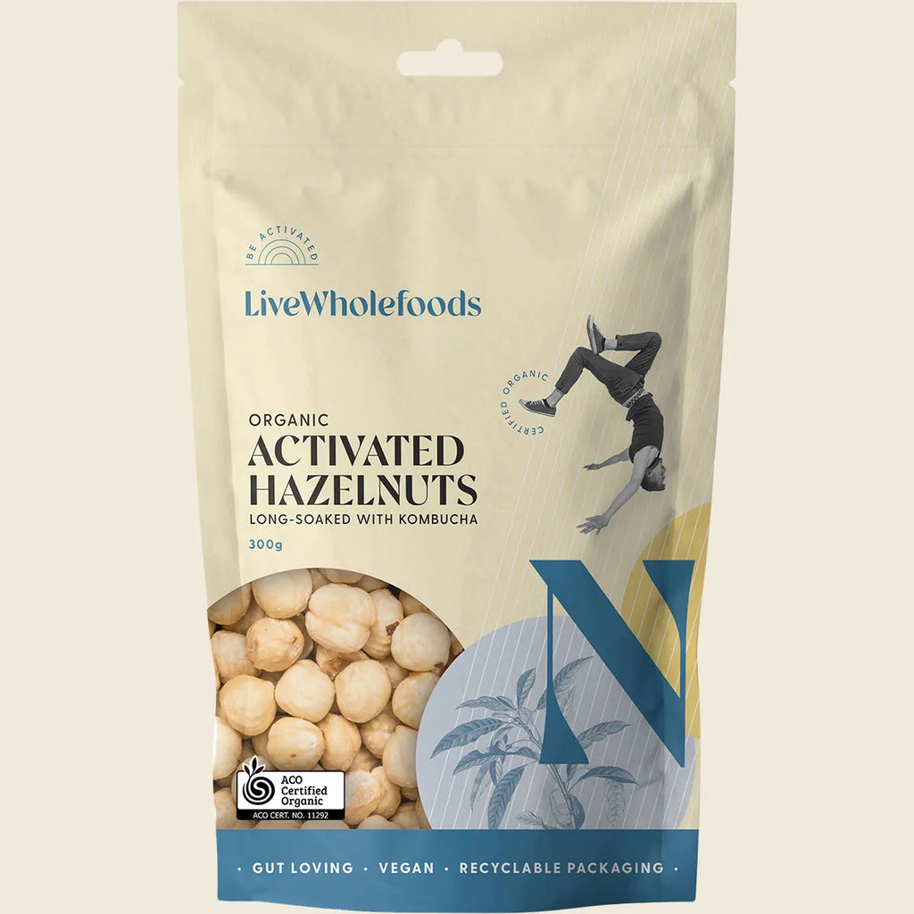 Organic Activated Hazelnuts 300g