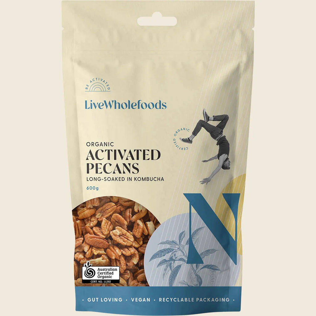 Organic Activated Pecans 600g
